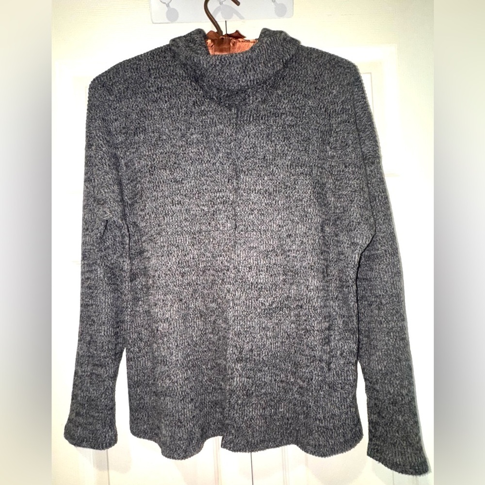 Vince Camuto Ribbed Knit Sweater – Women’s XS – dark Heather Gray